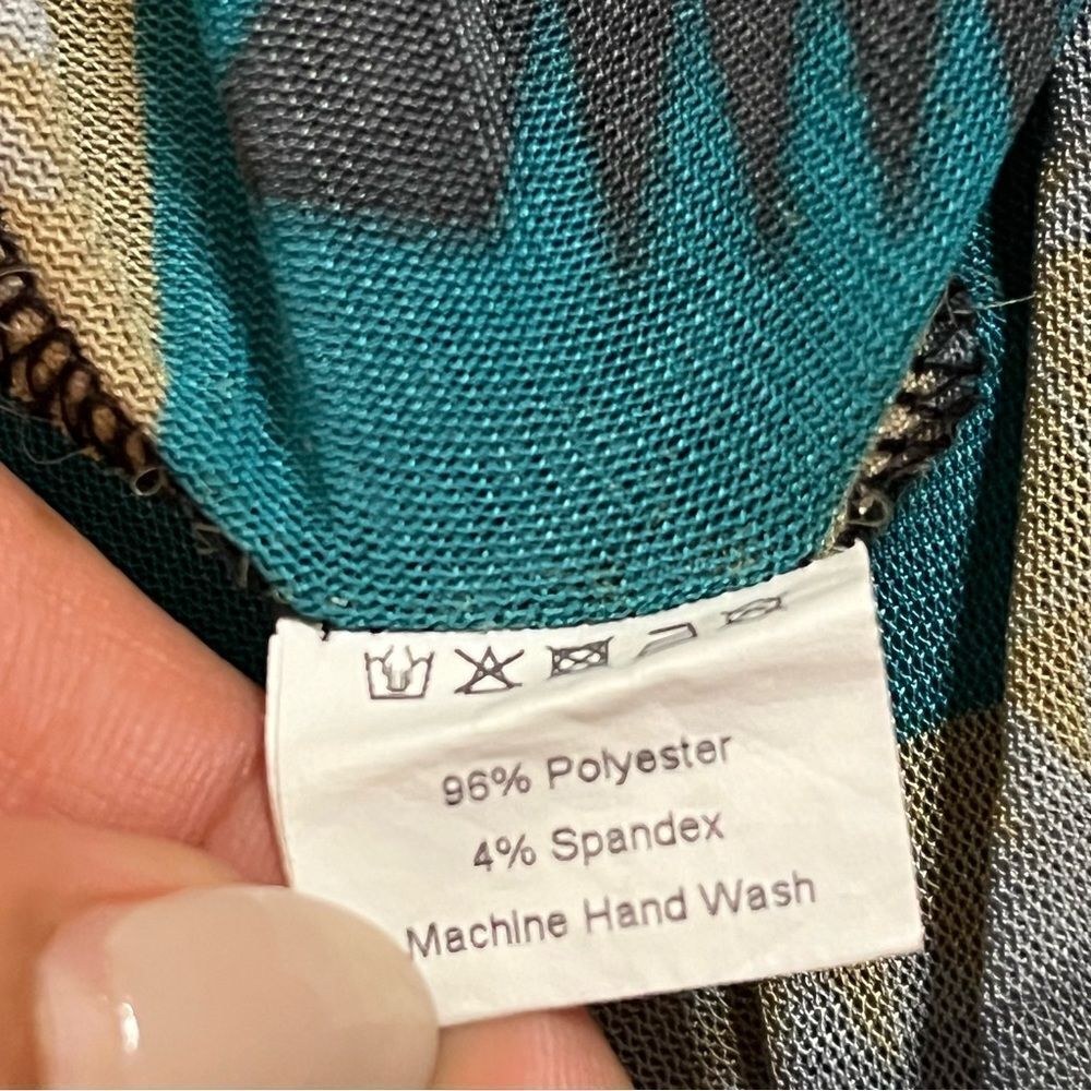 Crazy Train Cardigan Size Small Sheer Animal Print Southwestern​ - Picture 11 of 13